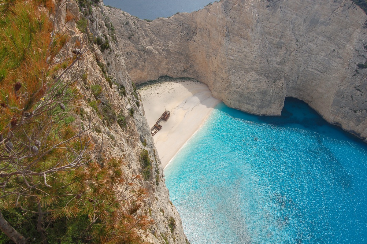Białe Klify wyspy Zakinthos